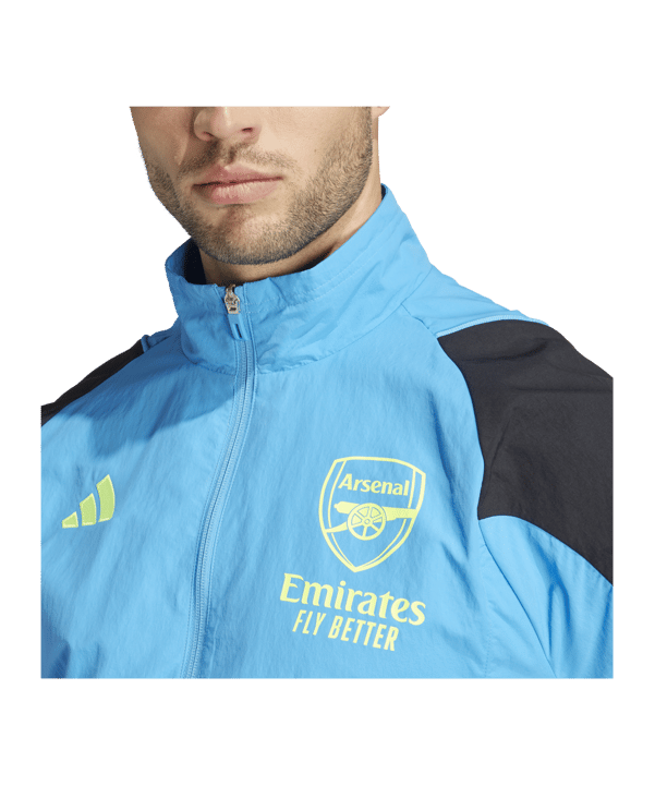 adidas FC Arsenal London Prematch Jacke 2023/2024 Blau - blau
