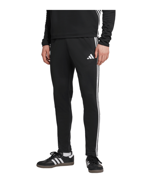 adidas Tiro25 Essentials Winterized Trainingshose Schwarz - schwarz
