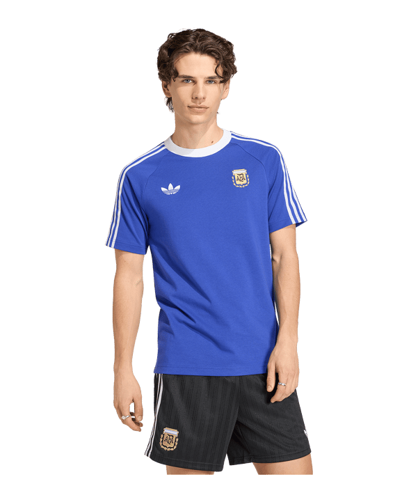adidas AFA Argentinien Originals T-Shirt Blau - blau
