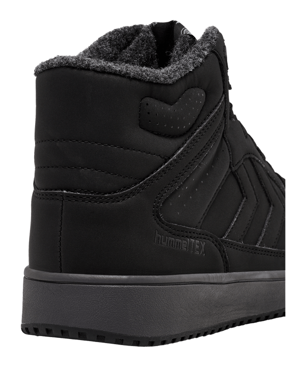 Hummel St. Power Play Mid Tex Sneaker zwart F2001 - zwart