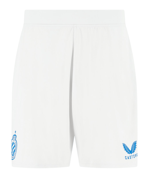 Castore FC Brügge Short Auswärts 2025/2026 Weiß F123 - weiss