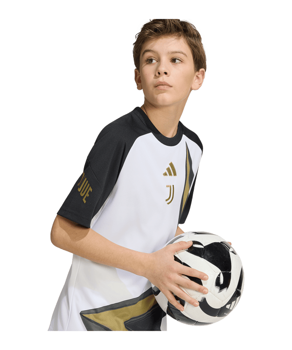 adidas Juventus Turin Pre-Match Trikot 2026/2027 Kids Weiß - weiss