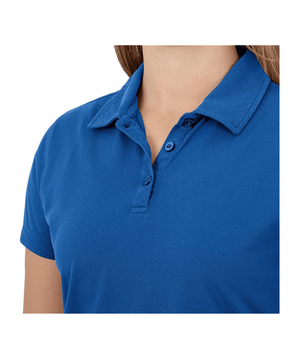 JAKO Doubletex Polo Femmes Bleu C400 - bleu