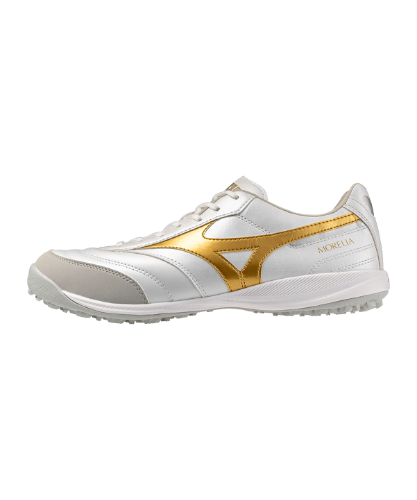 Mizuno Morelia Sala Pro TF Bright Gold Weiß F50 - weiss