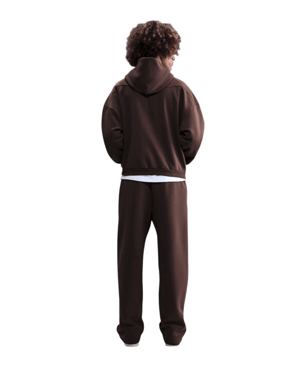 Nike Secondary Brushed Open Hem Hose Braun F237 - braun