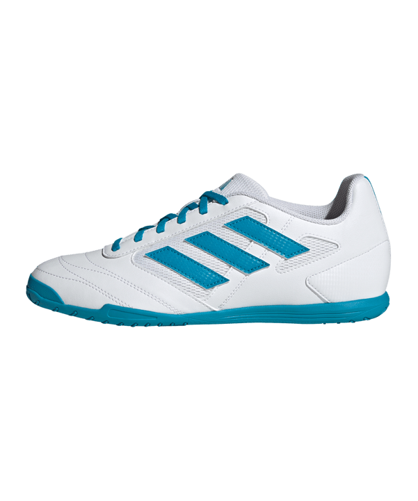 adidas Super Sala 2 Halle Weiss Blau - weiss