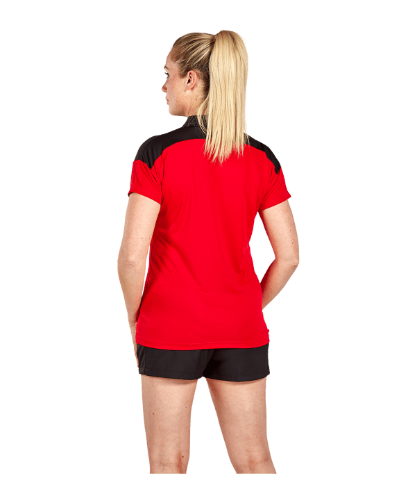 Erima Change by Poloshirt Damen Rot Schwarz - rot