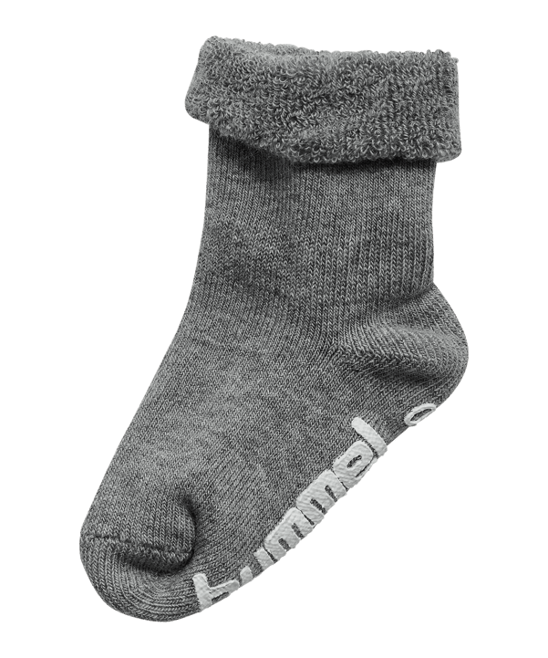 Hummel Mini Non Slip 3-Pack Socken Kids Grau F2006 - grau