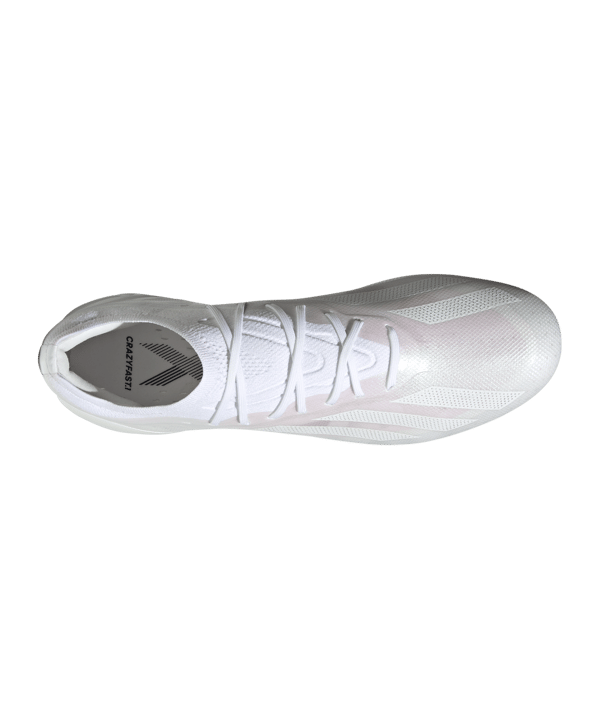 adidas X Crazyfast.1 FG Pearlized Weiss - weiss