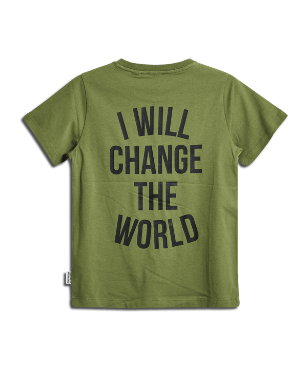 Hummel Revolution T-Shirt Kids Grün F6107 - gruen