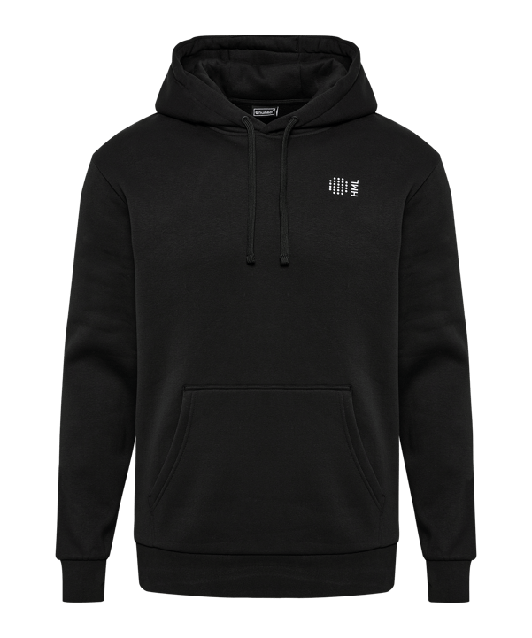 Hummel Court Cotton Hoody Schwarz F2001 - schwarz
