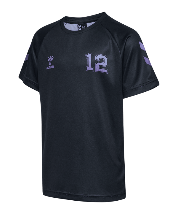 Hummel Shimmer Set Trikot Set Kids Schwarz F3069 - schwarz