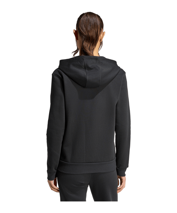 adidas Entrada 26 Kapuzenjacke Damen Schwarz - schwarz
