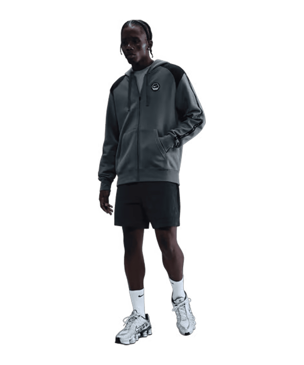 Nike NSW Club Hoody Grau F068 - grau