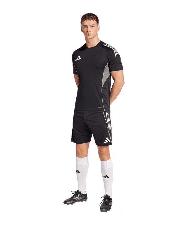adidas Tiro 25 Competition Trainingsshirt Schwarz - schwarz