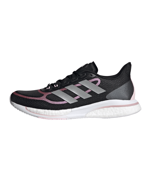 adidas Supernova+ Running Damen Schwarz Silber - schwarz