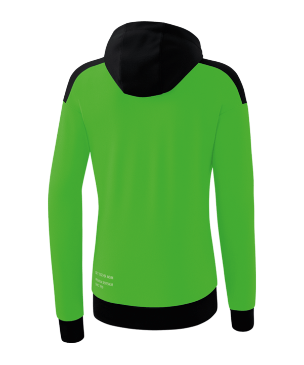 Erima Change by Kapuzenjacke Damen Grün Schwarz - gruen