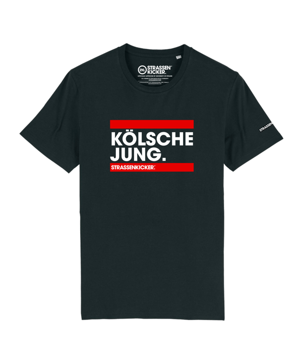 STRASSENKICKER CGN Line Jung T-Shirt FC002 - schwarz