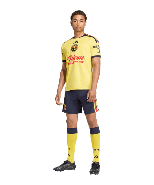 adidas Club America Maglietta Home 2026/2027 Giallo - giallo