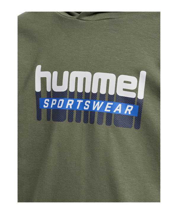 Hummel Hoody Kids Grün F6002 - gruen