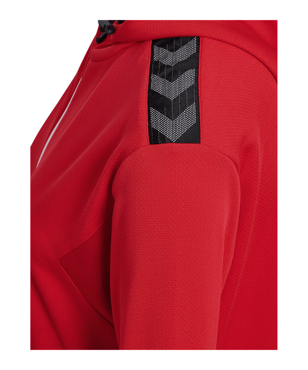 Hummel AUTHENTIC PL Kapuzenjacke Damen Rot F3062 - rot