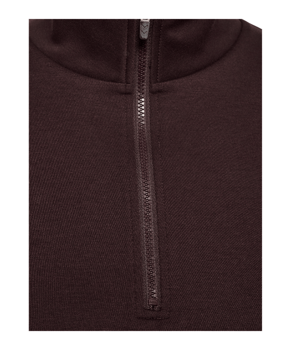 Hummel Yoga Soft Halfzip Jacke Damen Braun F8016