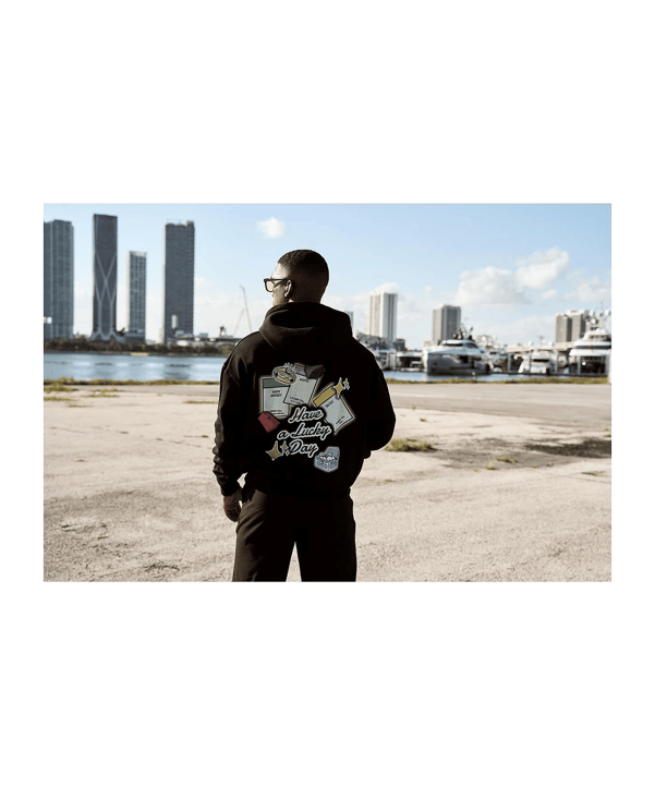 Mister Tee Intepol Oversized Hoody Schwarz - schwarz