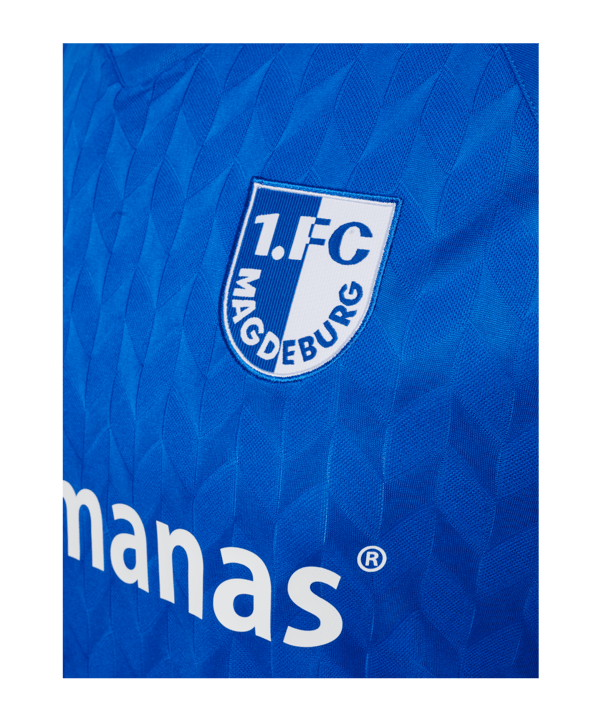 Hummel 1. FC Magdeburg Trikot Away 2023/2024 Blau F7251 - blau