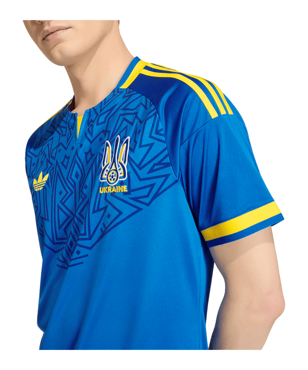 adidas Ukraine Trikot Away 2026 Blau