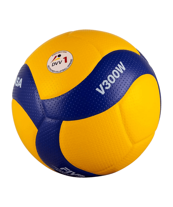 Mikasa V300W-DVV1 Balle de match Jaune - jaune