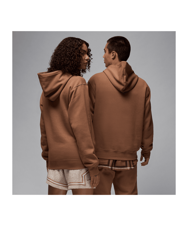 Jordan Brooklyn Fleece Hoody Braun F223 - braun