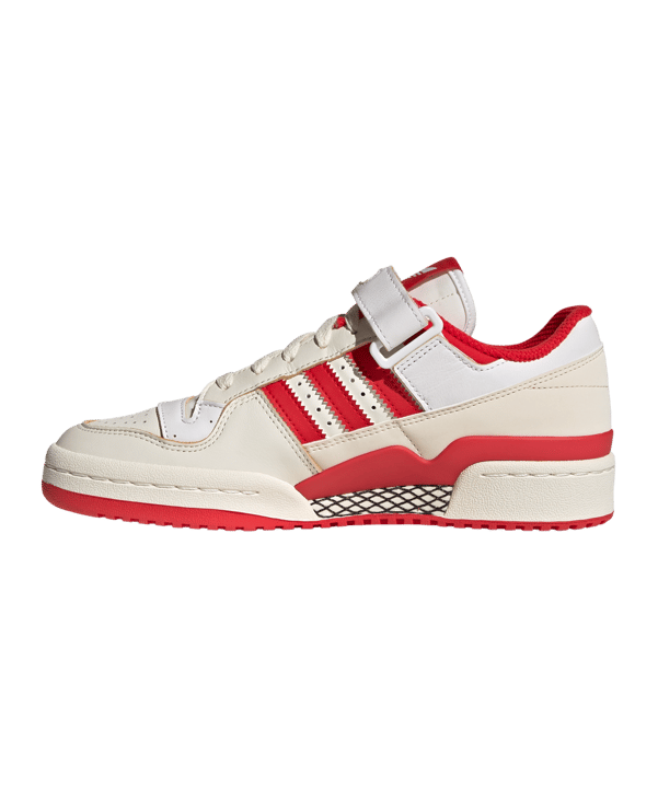 adidas Originals Forum 84 Low Damen Weiss Rot - weiss