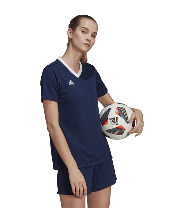 adidas Entrada 22 Trikot Damen Dunkelblau - blau