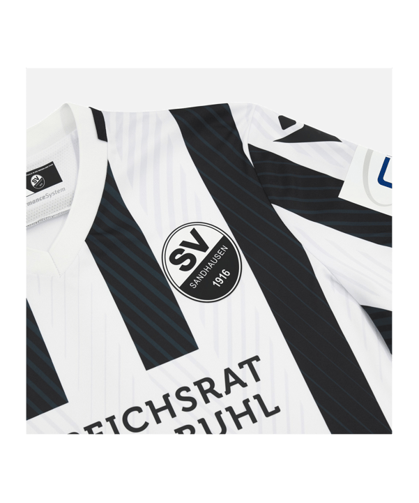 Macron SV Sandhausen Trikot Home 2023/2024 - weiss