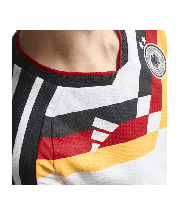 adidas DFB Deutschland Authentic Trikot Home WM 2026 Damen 2 Sterne Weiß - weiss