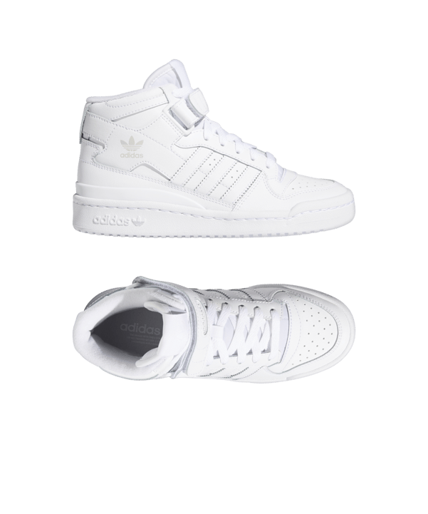 adidas Originals Forum Mid Shoes White - weiss