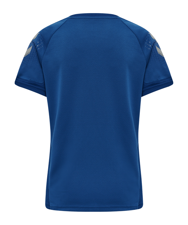 Hummel hmlLEAD Trainingsshirt Damen Blau F7045 - blau