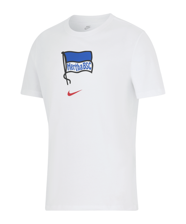 Nike Hertha BSC T-Shirt Weiss F100 - weiss