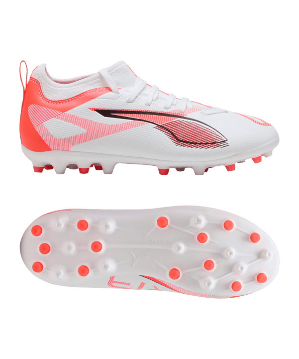 PUMA ULTRA 5 Match MG Unlimited Kids Weiss F01 - weiss