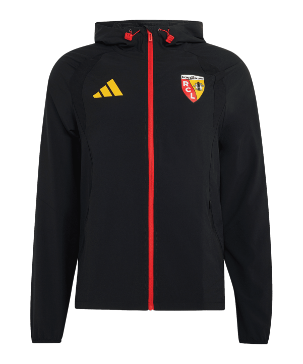 adidas RC Lens Tiro Travel Windjacke Schwarz - schwarz