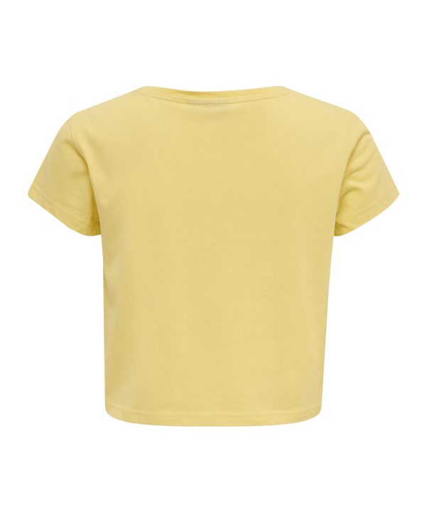 Hummel hmlLEGACY Cropped T-Shirt Damen Gelb F5081 - gelb