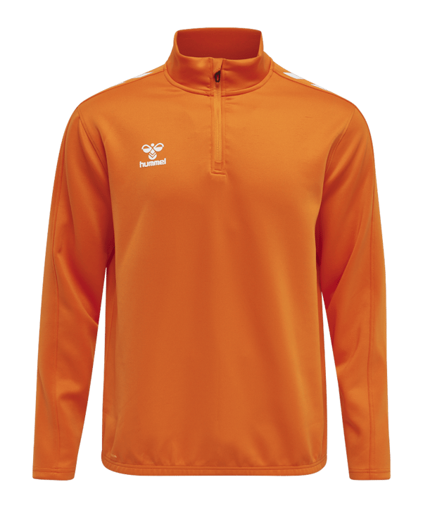 Hummel hmlCORE XK HalfZip Sweatshirt Orange F5190 - orange