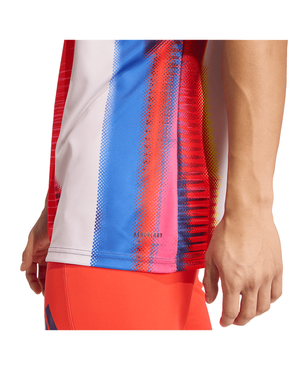 adidas FC Bayern München Prematch T-Shirt 2025/2026 Blau - blau