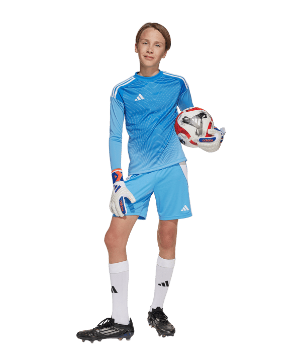 adidas Tiro 25 Competition Torwarttrikot Kids Blau - blau