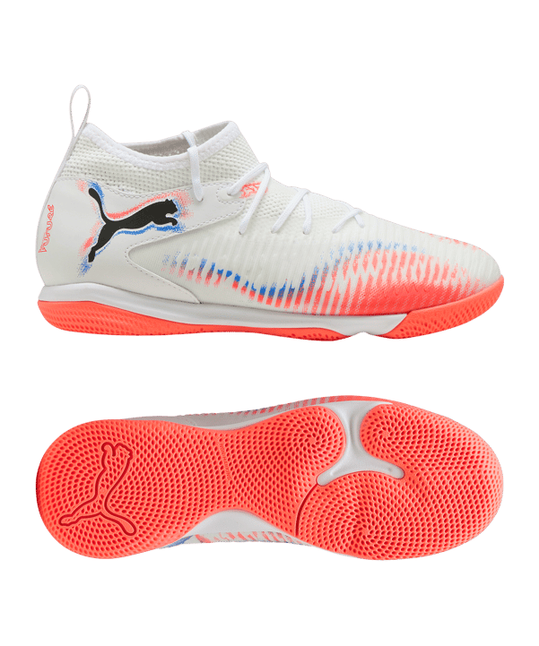 PUMA FUTURE 8 Match Mid IN Untamed Kids Weiß F01 - weiss