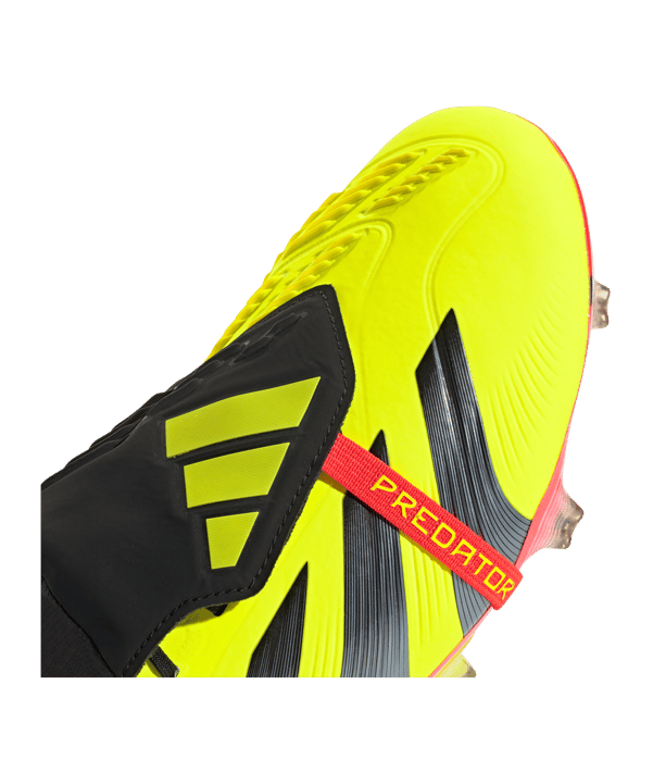 adidas Predator Elite FT FG Energy Citrus Gelb Schwarz Rot - gelb