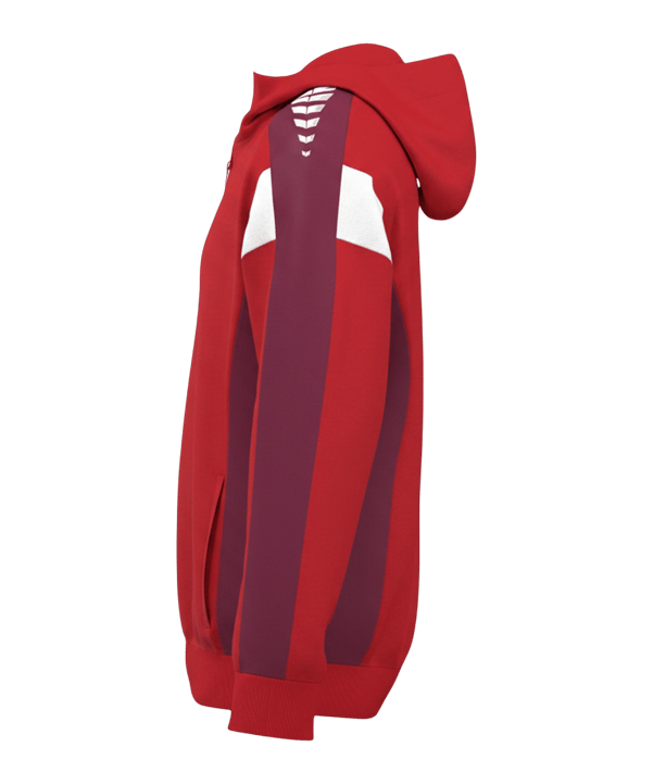 Erima Celebrate 125 Kapuzenjacke Kids Rot - rot