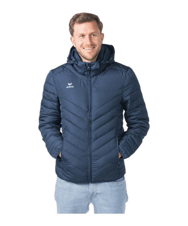 Erima CMPT Puffer Jacke Blau - blau