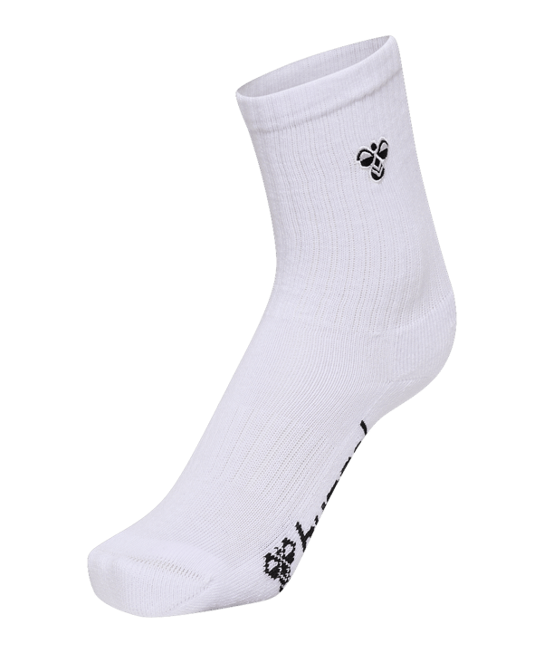 Hummel 3-Pack Bee Socken Kids Weiß F9001 - weiss
