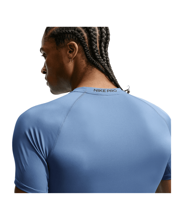 Nike Pro T-shirt Blauw K459 - blauw